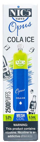 Nic5 Vapor Opus Cola Ice