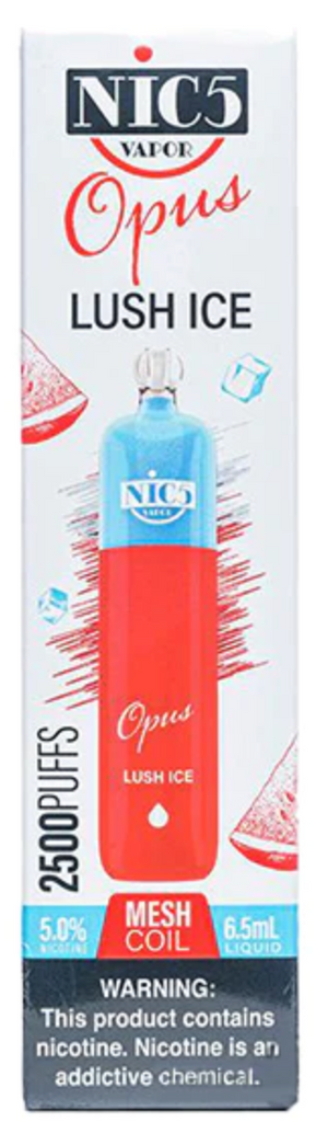 Nic5 Vapor Opus Lush Ice Vape & Co. Nic5 Vapor Opus Lush Ice Vape & Co.